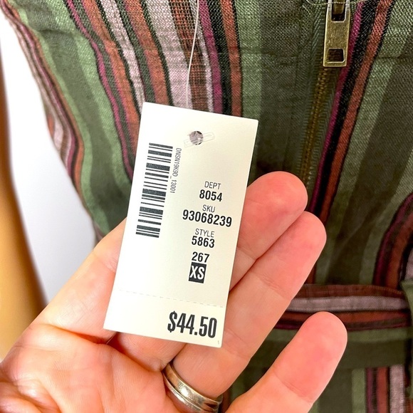 NWT Aeropostale Striped Jumper Dress – Size XS - Picture 8 of 15